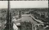 Paris 75. La Flèche De Notre-Dame. La Seine. - El Sena Y Sus Bordes