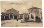 LAMARCHE - PLACE SAINT CHARLES - MONUMENT ET GARAGE DES AUTOBUS       (D88) - Lamarche