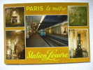 PARIS   STATION LOUVRE - U-Bahnen