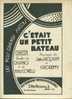 Muziekstuk - C´Etait  Un Petit Bateau - Musique De Jean Jacquin Et Georemy - Nita Corelli - Autres & Non Classés