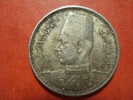 1462   EGYPT EGYPTE EGIPTO   2 PIASTRAS SILVER COIN PLATA      AÑO / YEAR  1942  XF+ - Egypte