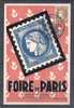 FOIRE DE PARIS     1947    Salon International De La Philatelie - ....-1949