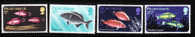 Pitcairn Islands 1970 Fish Groupers Printing Shift On 20c Stamp MLH - Pitcairn