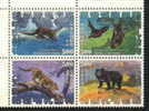 1992 TAIWAN FAUNA BLOCK OF 4 MNH - Unused Stamps