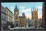 Early Postcard St Lawrence Church & Town Hall Reading Berkshire - Ref 203 - Reading