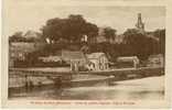 Carte Postale Ancienne Château Gontier - Quai Du Jardin Anglais. Eglise Saint Jean - Chateau Gontier