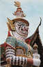 GIANT GUARDIAN AT WAT PHRA KEO - Tailandia