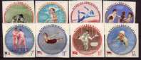 PGL - JEUX OLYMPIQUES 1960 DOMINICAINE Yv N°542/46+AERIENNE ND ** - Zomer 1960: Rome