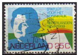 Holanda 1969 Scott 479 Sello º Reina Juliana Y Sol Naciente Michel 933 Yvert 905 Nederland Stamps Timbre Pays-Bas - Oblitérés