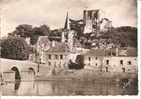 Montrichard.41.vue Générale Sur Le Chateau Et L´Eglise Sainte-Croix - Montrichard