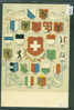 CARTE PATRIOTIQUE - LES CANTONS SUISSES - TB - St. Anton