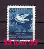 Bulgaria 1957 Michel 1043 Picasso Flying Dove (Pigeon Of Picasso )  1v.- Used - Columbiformes
