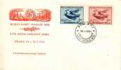 CZECHOSLOVAKIA - 1951 "FOR PEACE " (Pigeon Of Picasso)  FDC - Duiven En Duifachtigen