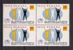 Roemenie Y/T 2593 (**) In Blok Van 4. - Unused Stamps