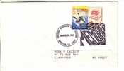 USA Special Cancel Cover 1987 - Houston Postcard Club - Enveloppes évenementielles