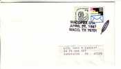 USA Special Cancel Cover 1987 - WACOPEX - Enveloppes évenementielles