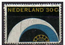 Holanda 1962 Scott 393 Sello º Telefono Arco Y Dial Michel 781 Yvert 754 Nederland Stamps Timbre Pays-Bas Briefmarke - Used Stamps