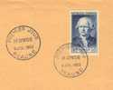 1953 France  FDC  Mathématicien Matematico Mathematician  Monge - Other & Unclassified