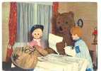 SERIE TV )FL)  BONNE NUIT LES PETITS / Nounours, Nicolas Et Primprenelle, Nounours Lit Son Courrier, CPSM 150 X 105 - Séries TV