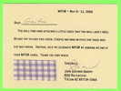 TUCSON, AZ - NPCW, 2002 - LIMITED No 127/150 Ex - DO NOT TRY TO CASH THIS CHECK ! - - Tucson