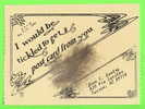 TUCSON, AZ - NPCW,1996 - LIMITED No 127/150ex - I WOULD BE TICKLED TO GET A POSTCARD FROM YOU ! -! - - Tucson