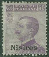 NISIRO..1912..Michel # 9 VII...MLH. - Egée (Nisiro)
