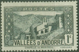 ANDORRA..1932..Michel # 24...MLH. - Unused Stamps