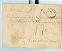 Komplete Geschreven BRIEF (90) Ongefrankeerd  06 April 1840 Uit CREFELD Naar AMSTERDAM Roodstempel DEUTSCH-GRENSH ARNHEM - ...-1852 Prephilately