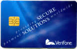 TEST TRIAL CARD GEMPLUS VERIFONE USA - Chipkaarten