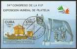 1985 Mi# Block 91 Used - ITALIA ’85 - Used Stamps