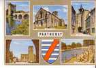 PARTHENAY -  5 Vues :  Portes St Jacques, De La Citadelle, , Eglise Romane, Eglise Ste Croix, Piscine - Blason - Parthenay