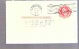 Postal Card -  2 Cent George Washington Scott # UY13-m 1958 - 1941-60