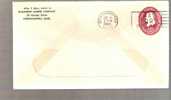 Stamped Envelop - B. Franklin - 4 Cent Scott # U536 - 1960 - 1941-60