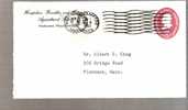Stamped Envelop - B. Franklin - 4 Cent Scott # U536 - 1962 - 1961-80