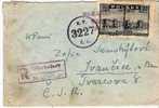 Pol164a  /- POLEN -  Prov. R.-Stempel U. Notentwertung 1946 - Briefe U. Dokumente