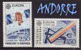 ANDORRE  1991 Europa  N 402 . 403  Neuf ( Trace De Charn..)cote 24.00 - Neufs