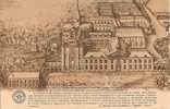 B - BW - Abbaye De Villers - Vue De L'abbaye (1759) [gravure] - éd. E. Desaix (La Belgique Historique) - Villers-la-Ville