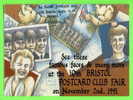 BRISTOL, ENGLAND - 10th POSTCARD CLUB FAIR,1991 - SEE THE FAMOUS FACES, THE BEATLES - JONATHAN SMITH - 1000 Ex - - Bristol