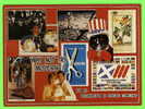 NOTTINGHAM - WHY NOT TRY MODERNS POSTCARDS ?,1987 - CAT DRESSED - LIMITED EDITION 500 Ex -TRAVEL IN 1987 - - Nottingham