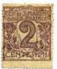 PIA - S. MAR. - 1903 : Cifra - (SAS 34) - Used Stamps