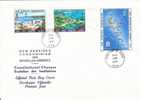 FDC 69  NEW HEBRIDES - POSTE 435 At 437 - - FDC