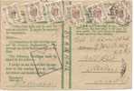 Egypt-England Prepaid WWII Multi English Stamps (x6) Censored Official On Active Cover 1943 - Militaire Vrijstelling Van Portkosten