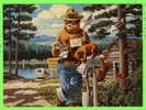 OLD SAYBROOK, CT. - 12 Th NATIONAL POSTCARD WEEK,1995 - SMOKEY BEAR - LIMITED EDITION No 273/300ex - - Andere & Zonder Classificatie