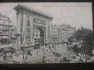 PARIS - Le Boulevard Et La Porte Saint-Denis - Prise De Vue Rare - Très Animée - A Voir - Paris (11)