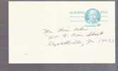 Postal Card - Caesar Rodney - Scott # UX70 - 1961-80