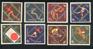 Jeux Olympiques 1964 Tokyo  Mongolia **  Never Hinged  Cyclisme Athlétisme Hippisme Gymnastique Natation Lutte - Summer 1964: Tokyo