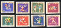 Jeux  Olympiques 1968   Mongolie ** Never Hinged  Cyclisme Athlétisme Volley Lutte Football Gymnastique Haltérophilie - Verano 1968: México