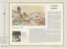 1 Feuillet CEF N° 205 - 1er Jour Du 17.06.1972 : Claude MONET - Covers & Documents