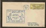 GOLF And POLO CACHET On A UNITED STATES POST OFFICE DEPARTMENT 1932 CAMDEN FIRST FLIGHT COVER - Golf