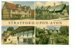 OLD FOREIGN 0784 - ENGLAND - Stratford-Upon Avon Views - Stratford Upon Avon